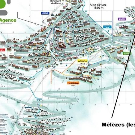 Studio 5 Pers. Lumineux A 100M Des Pistes Avec Balcon, Casier A Skis Et Animaux Acceptes - Fr-1-405-51 Alpe d'Huez Exterior foto